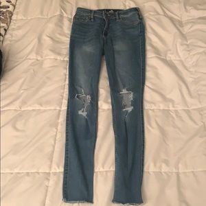 Hollister Curvy Mid-Rise Super Skinny Jeans